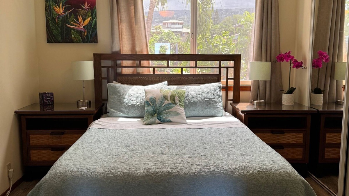 Kailua-Kona Apartment | 1 Bdrm Ocean View walk to Turtle Beach, close to Kona Village&Magic Sands Beach