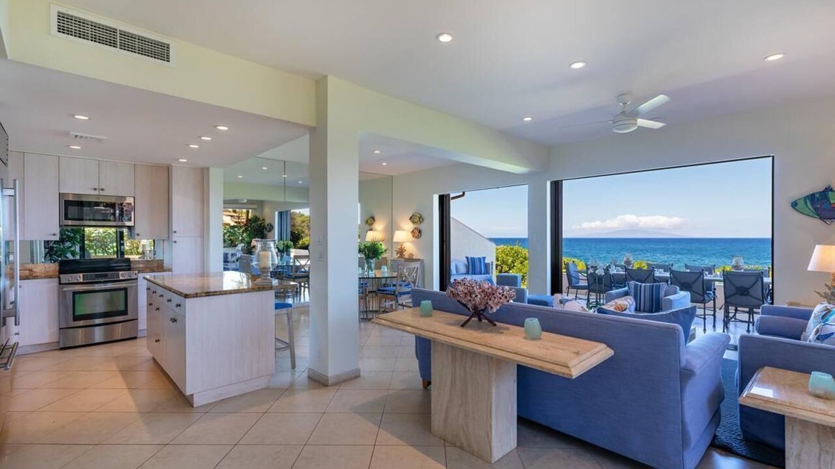 Wailea Condo | 3BD Oceanfront - Great for Families | Makena Surf F112