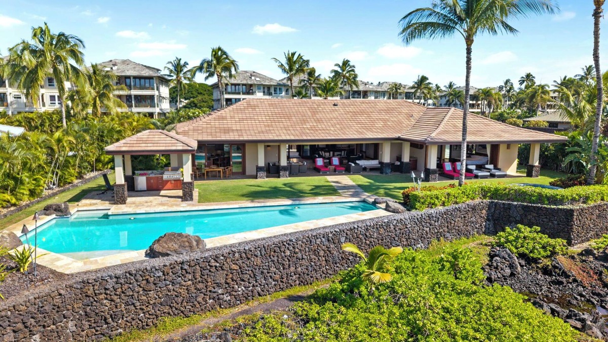 Waikoloa House | 4 BR Oceanfront Home with theater - Hilton Waikoloa Access Included