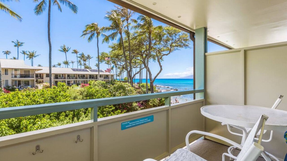 Napili Condo | Aloha Condos, Napili Bay Resort, Condo 211, Beach View