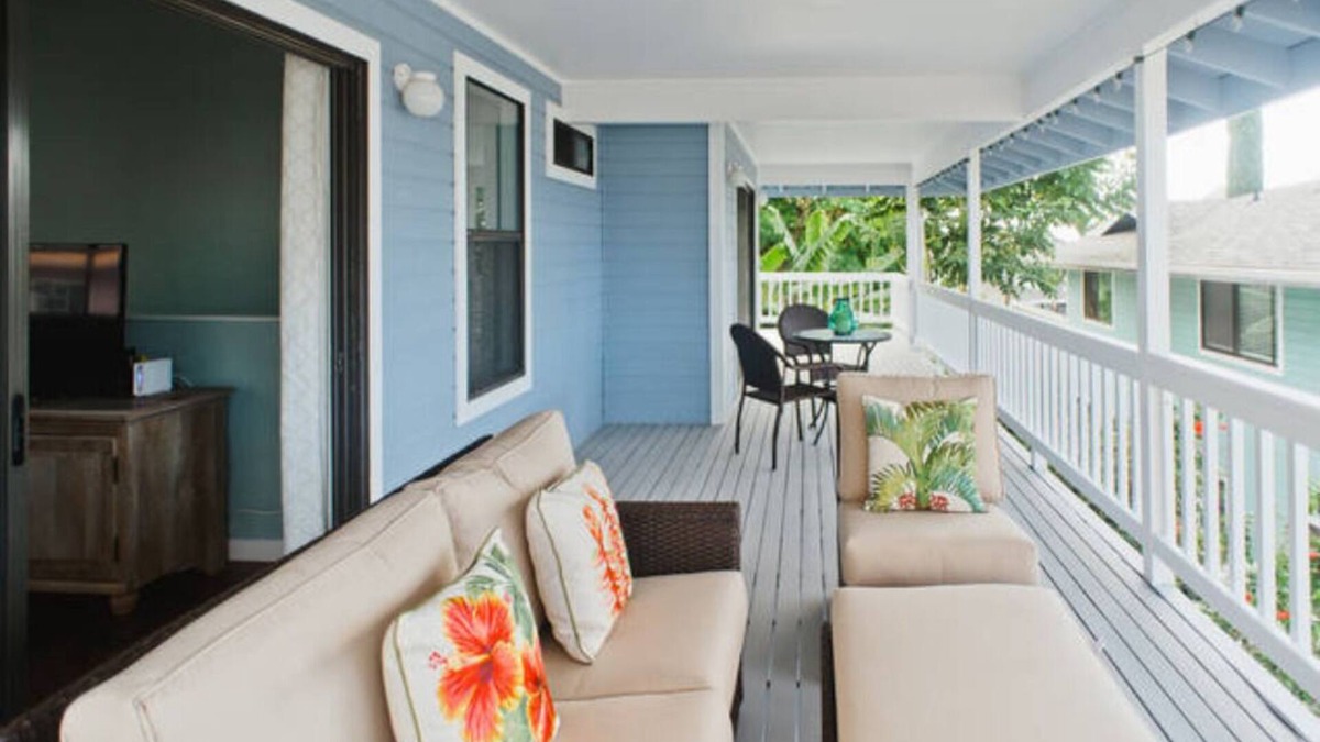 Kailua-Kona House | Aloha Rejoice: Beautiful ocean-view lanai. Great location only 2 miles from Kona