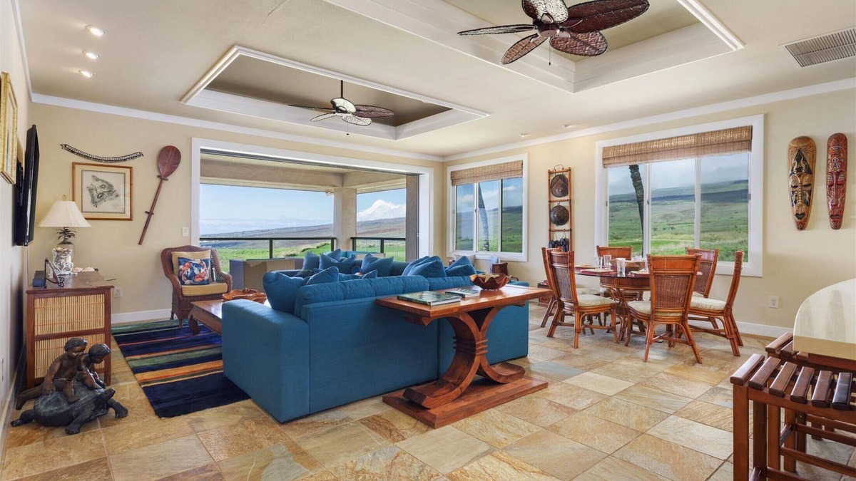 Kamuela Condo | Amazing Ocean, Mountain & Golf Views, Beautiful Ocean Villa