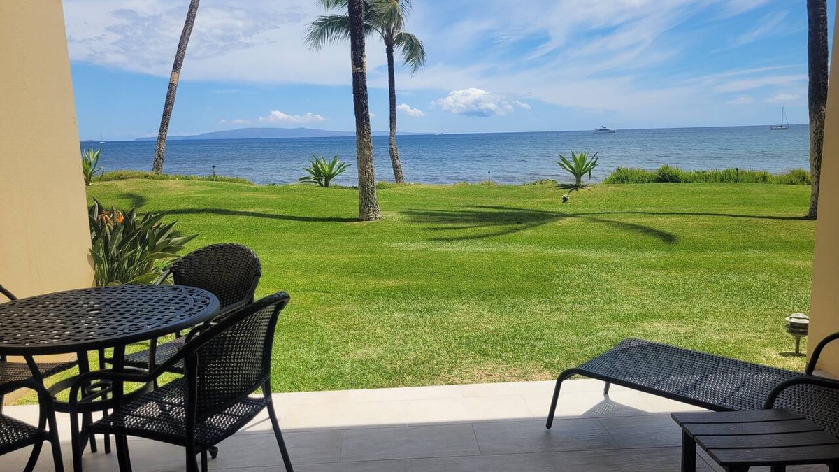 Kihei Condo | Beachfront Bliss Awaits! Sugar Beach #125 - Luxury & Comfort at Your Doorstep
