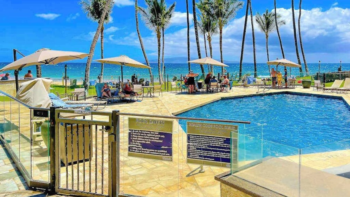 Kihei Apartment | Beachfront Kihei Studio with Grill & WiFi - Great Location