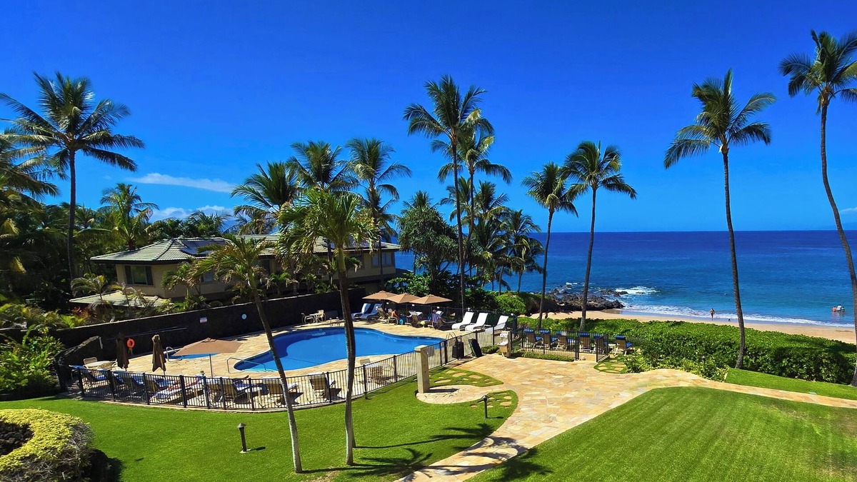 Wailea Condo | Beachfront, Ocean View, Polo Beach Wailea/Makena #302