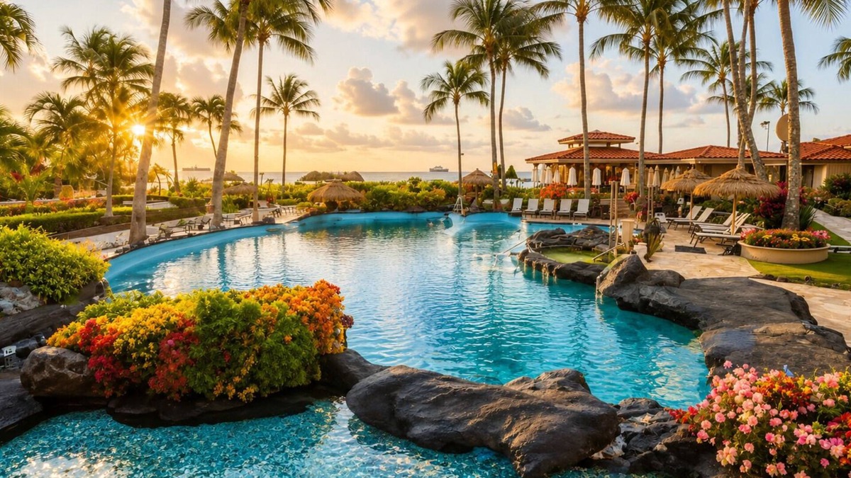 Poipu Resort | Beautiful Marriott's Waiohai Beach Resort + Resort Amenities included
