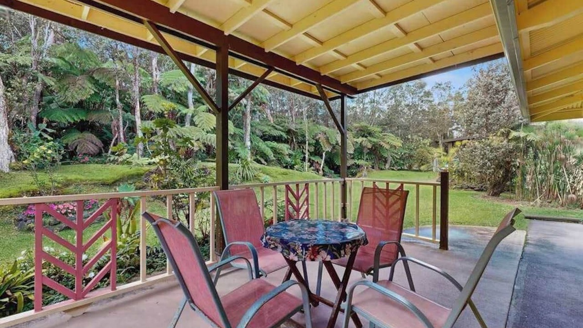 Volcano House | Breathe Deep at a Serene Volcano Garden Hideaway