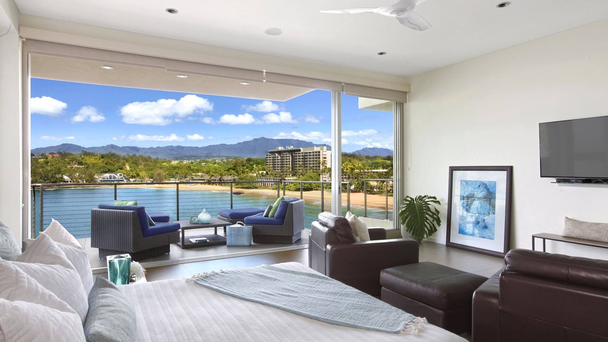 Lihue Condo | Breathtaking Oceanfront Suite @ Kalapaki Bay