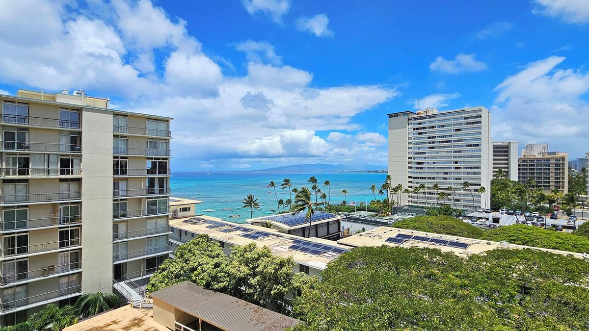 Diamond Head - Kapahulu - St. Louis Condo | ⛰Diamond Head Beach Hotel 1005 GOLD COAST 2Full Beds Amazing Ocean Views w/Lanai