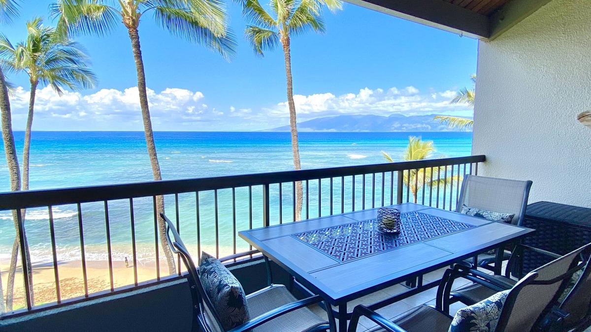 Honokowai Condo | 🌺🍍Direct Oceanfront Condo with Amazing Views! 🍍🌺