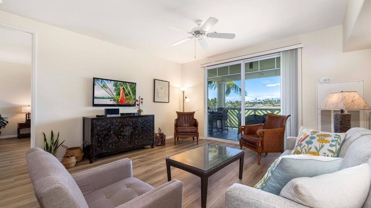 Waikoloa Condo | Fairway Villas Waikoloa A21 Includes Waikoloa Gold King Golf Club Membership