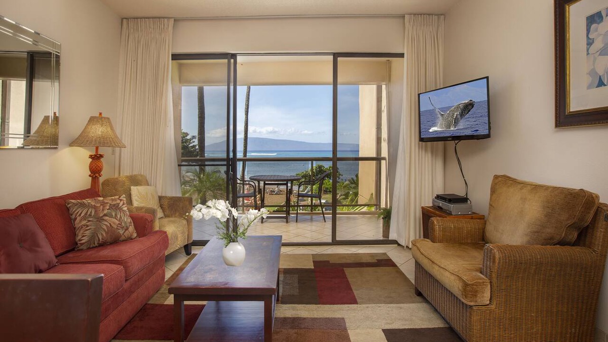 Kahana Condo | Fall for Savings! $175n 9/1-11/12 1BD/2BA Oceanfront SK318 -Sullivan