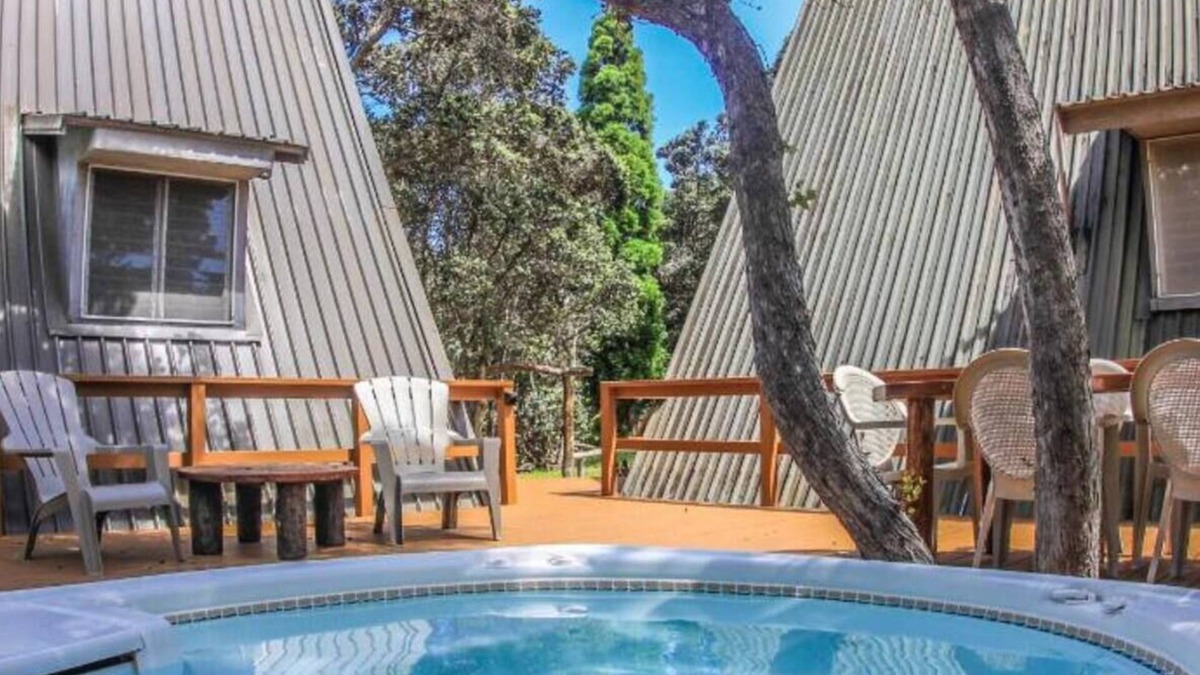 Volcano Cottage | Fall Special! Hale Palila Volcano A-Frame Cottage with Hot Tub