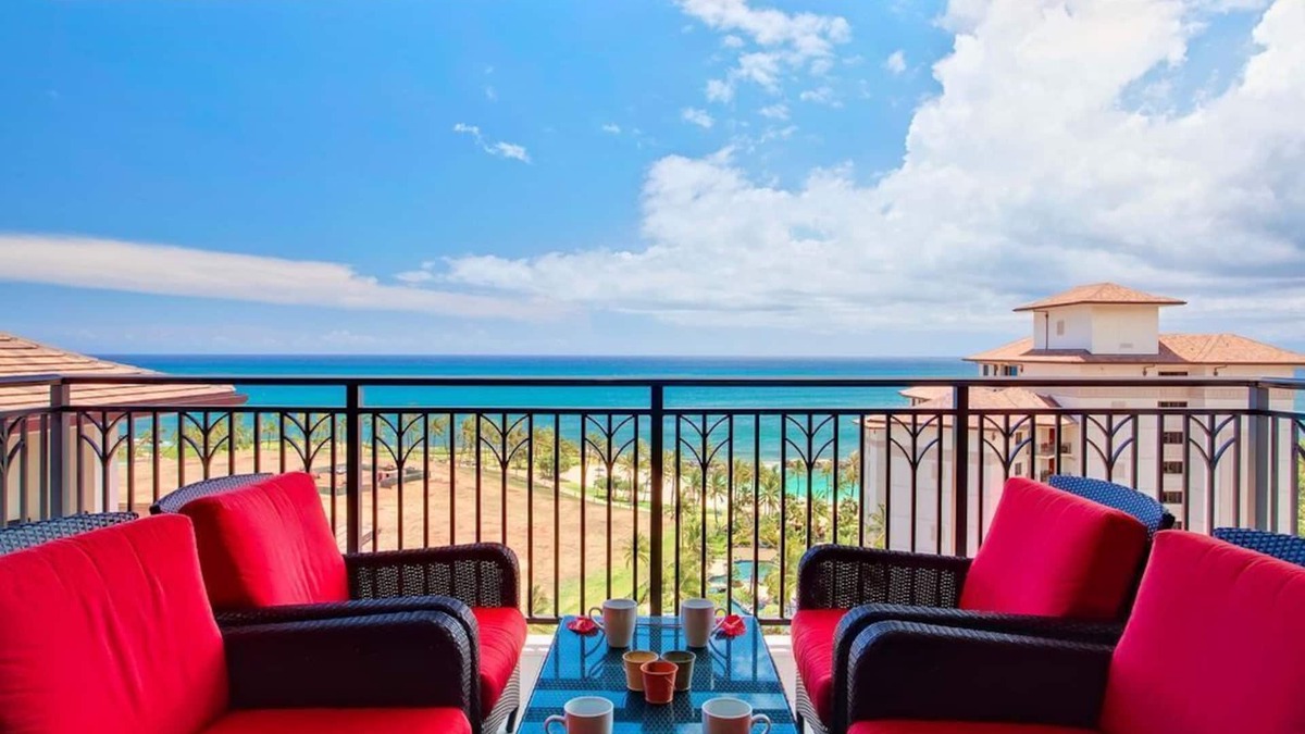 Ko Olina Villa | Fall Specials & Sales now- 12th Floor with dramatic views