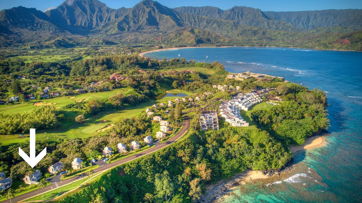 Princeville Villa | Fully Remodeled Hanalei Bay Villa #34 w/Amazing Views!