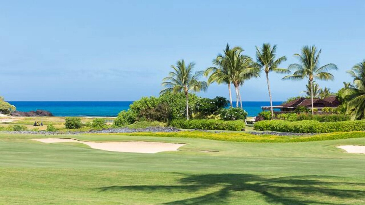 Kaupulehu Condo | Gorgeous Golf Villa 1101 at Hualalai Resort - Spectacular Views - Located on the 18th Fairway - Golf Cart included