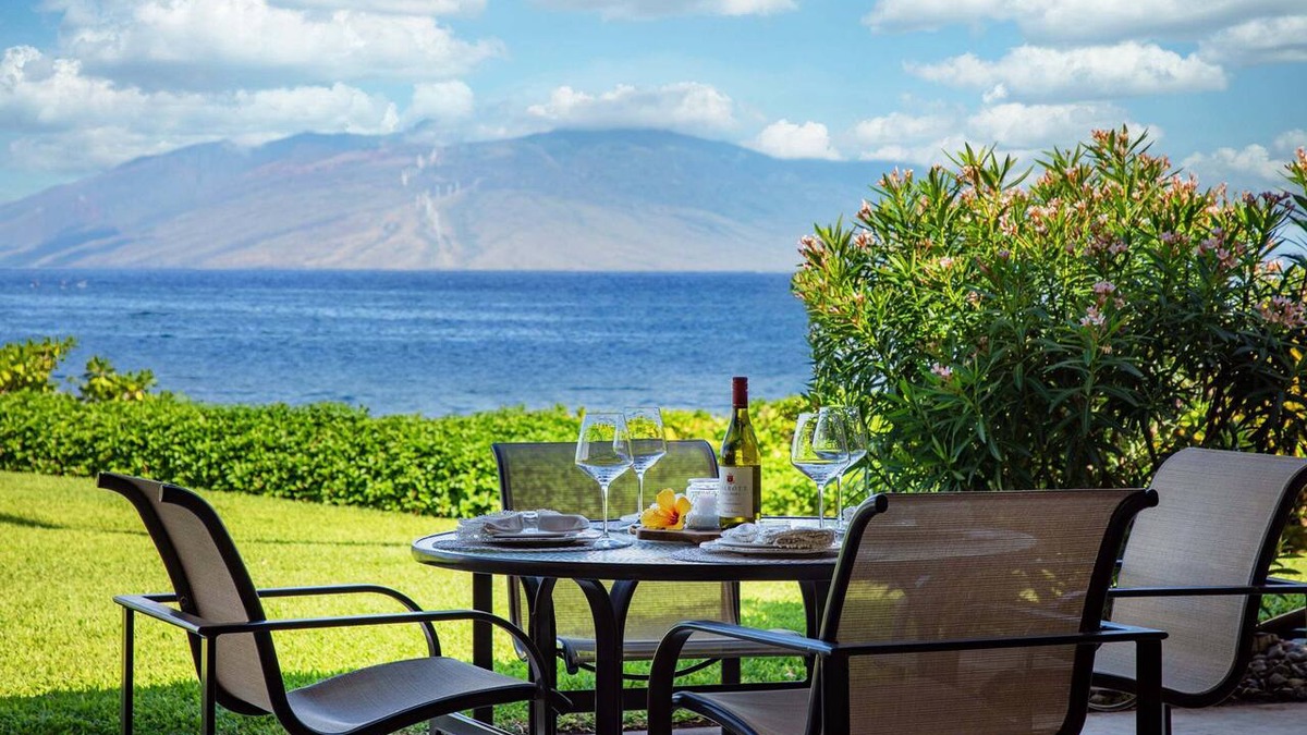 Wailea Condo | Ground-Floor Paradise: Makena Surf F-110, Your Oceanfront Getaway!