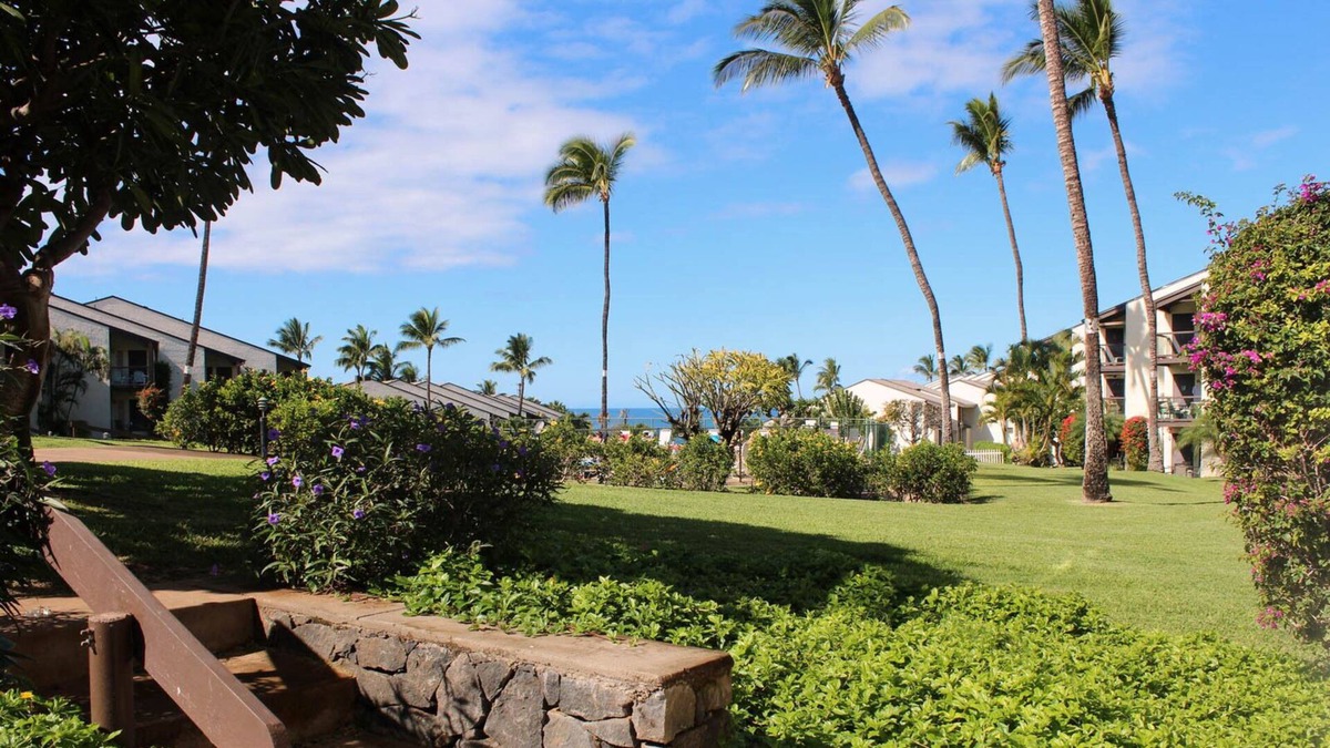 Kihei Condo | Hale Kamaole 144 Ground floor condo, easy access to best beach on Maui!