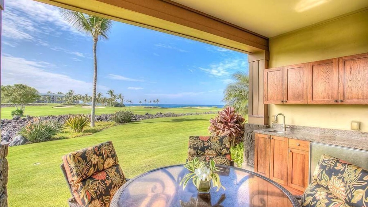 Waikoloa Condo | Hali'i Kai 12E: Beautiful Oceanview Villa w/Resort Pool, Spa, BBQ, AC & Lanai