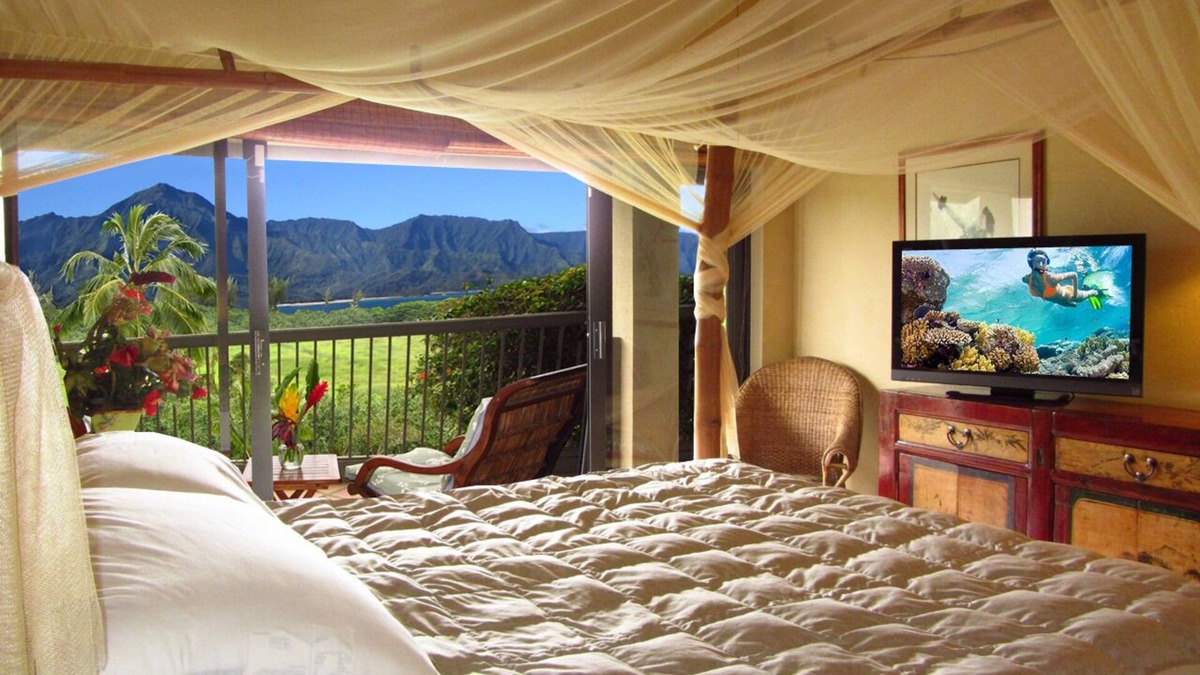 Princeville Condo | Hanalei Bay Resort Ocean Front Unobstructed Bali Hai View!