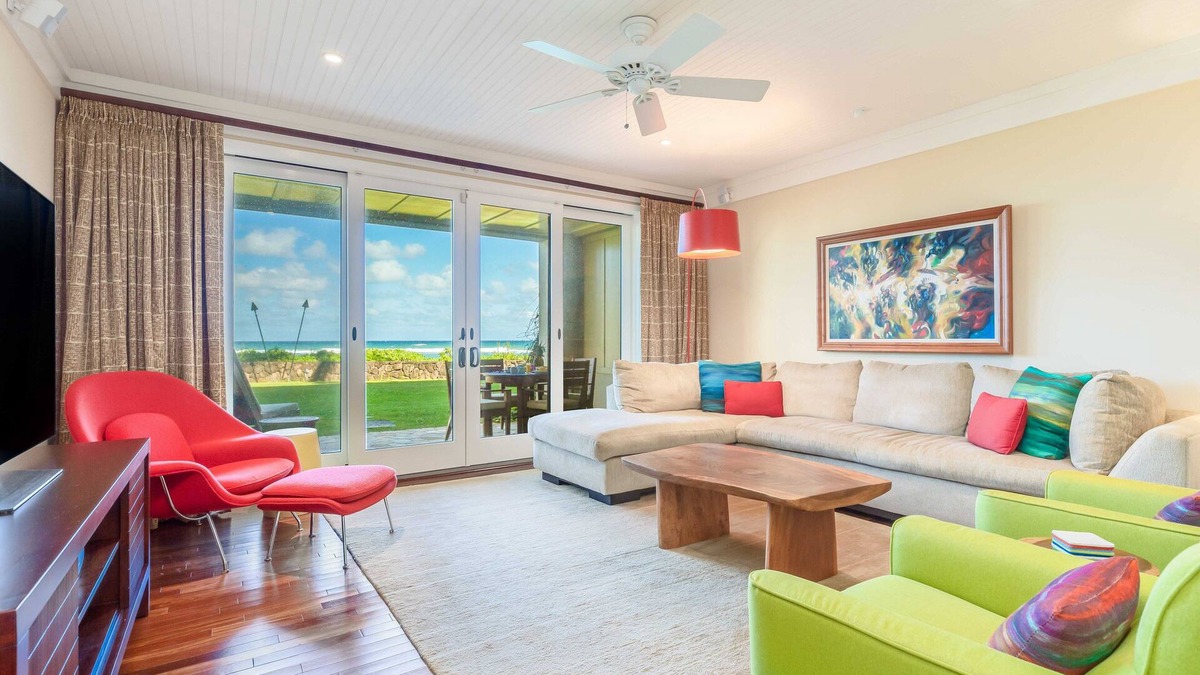 Kahuku Condo | Holiday Sale! Turtle Bay Villas 116 by Gather w/Shared Pool, Spa, Lanai & AC