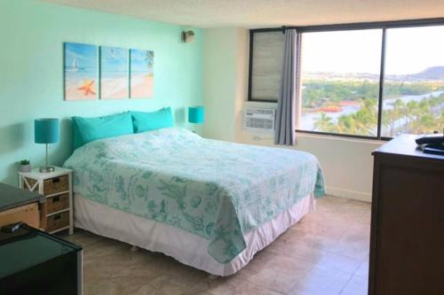 Waikiki Apartment | Hotel Condo KING BED Studio with Resort Pool and Canal View