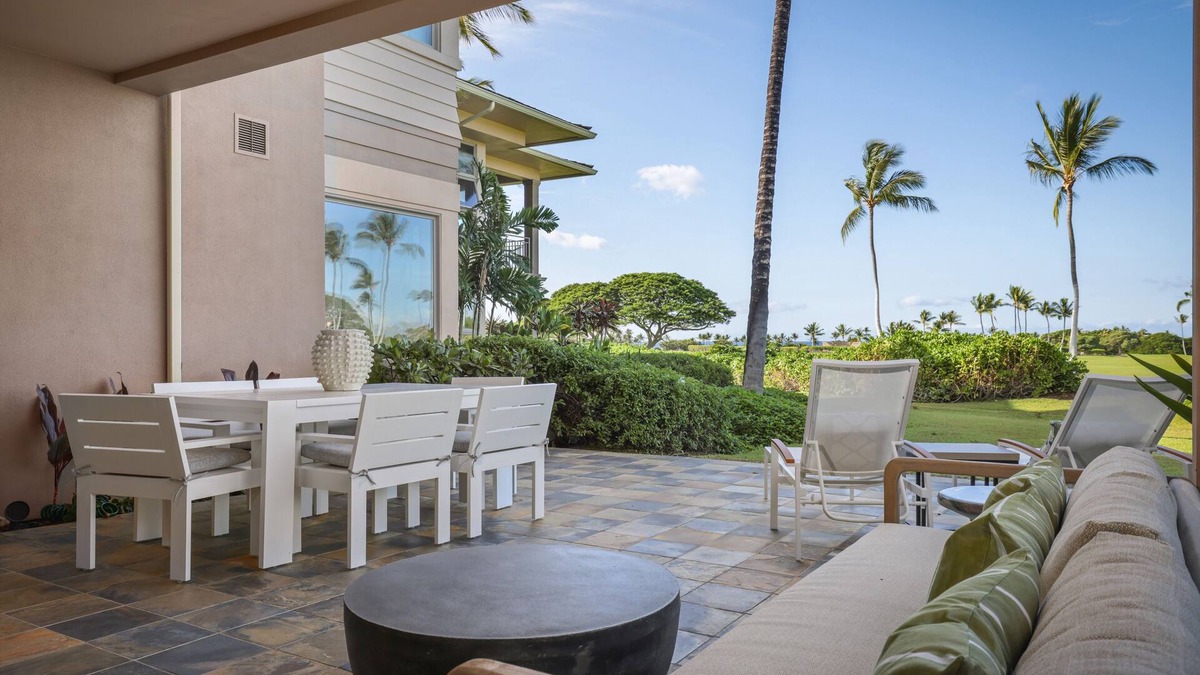 Kaupulehu Villa | Hualalai Fairway Villa 116C - NEWLY Renovated, 2 golf carts, BEST LOCATION.