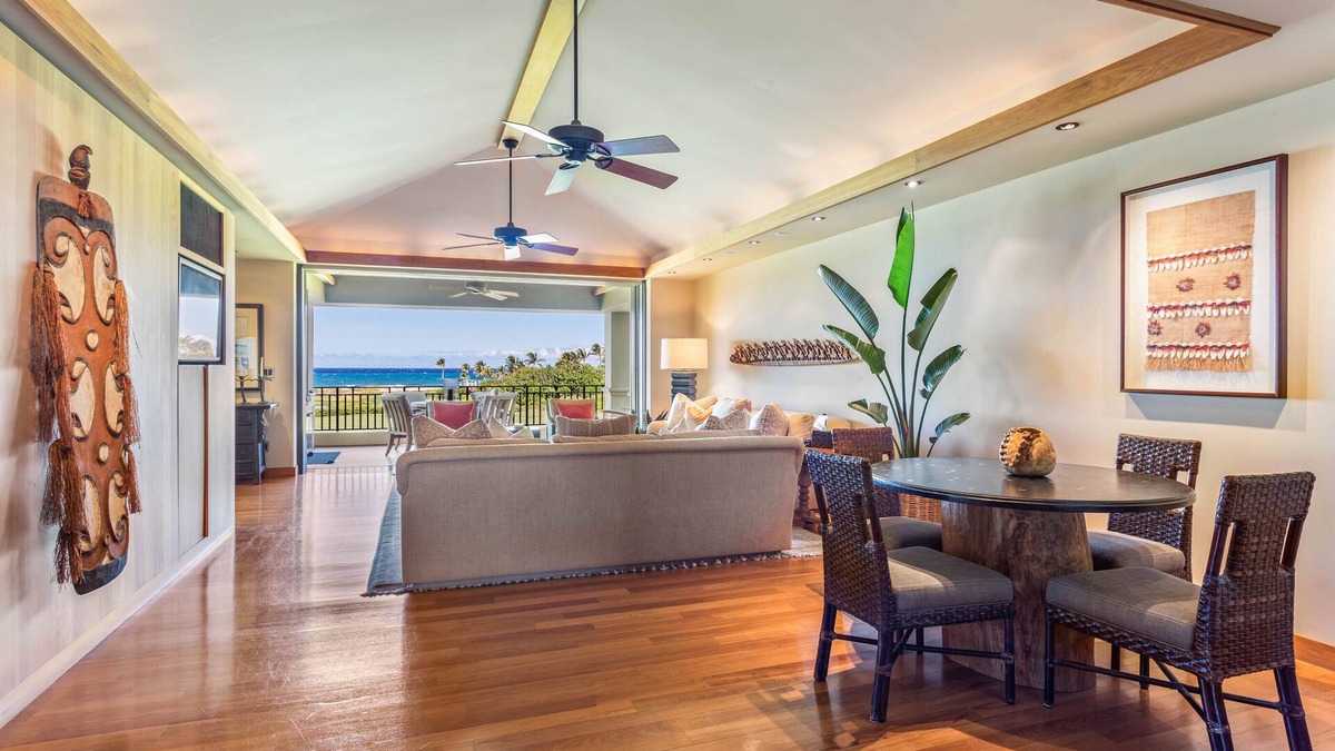 Kaupulehu Villa | Hualalai Golf Villa 4202 - Oceanfront + Prime Location + Room Service