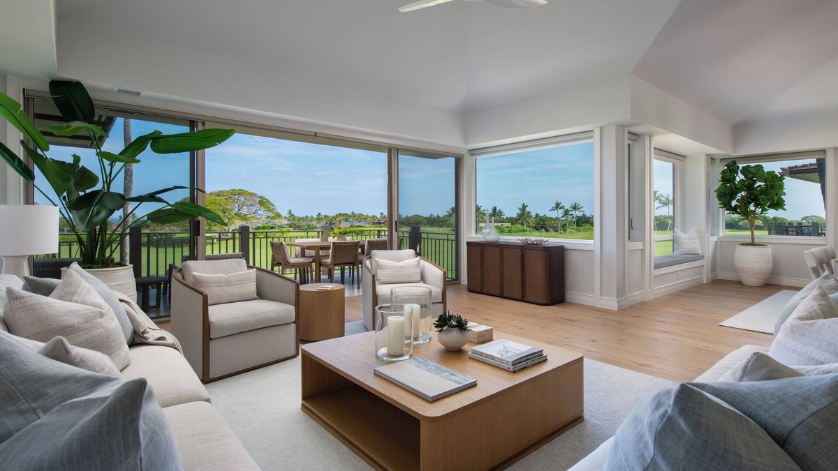 Kaupulehu Villa | Hualalai Resort Palm Villa 140C - Pristine, Ocean View!