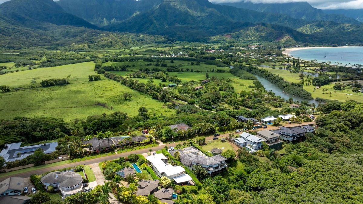 Princeville House | Imagine Hanalei Bay and Sunset Views