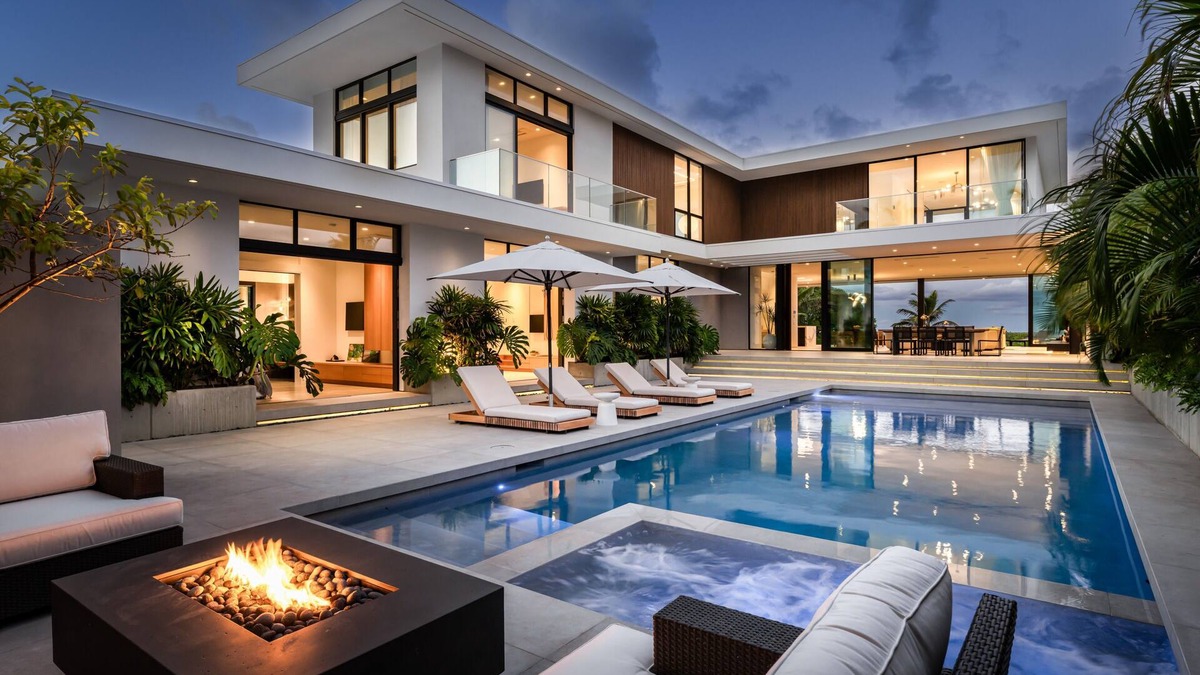 Kalama Tract House | Kailua Beach Escape by Gather: Luxury Beachfront Estate w/Pool, Hot Tub & Views