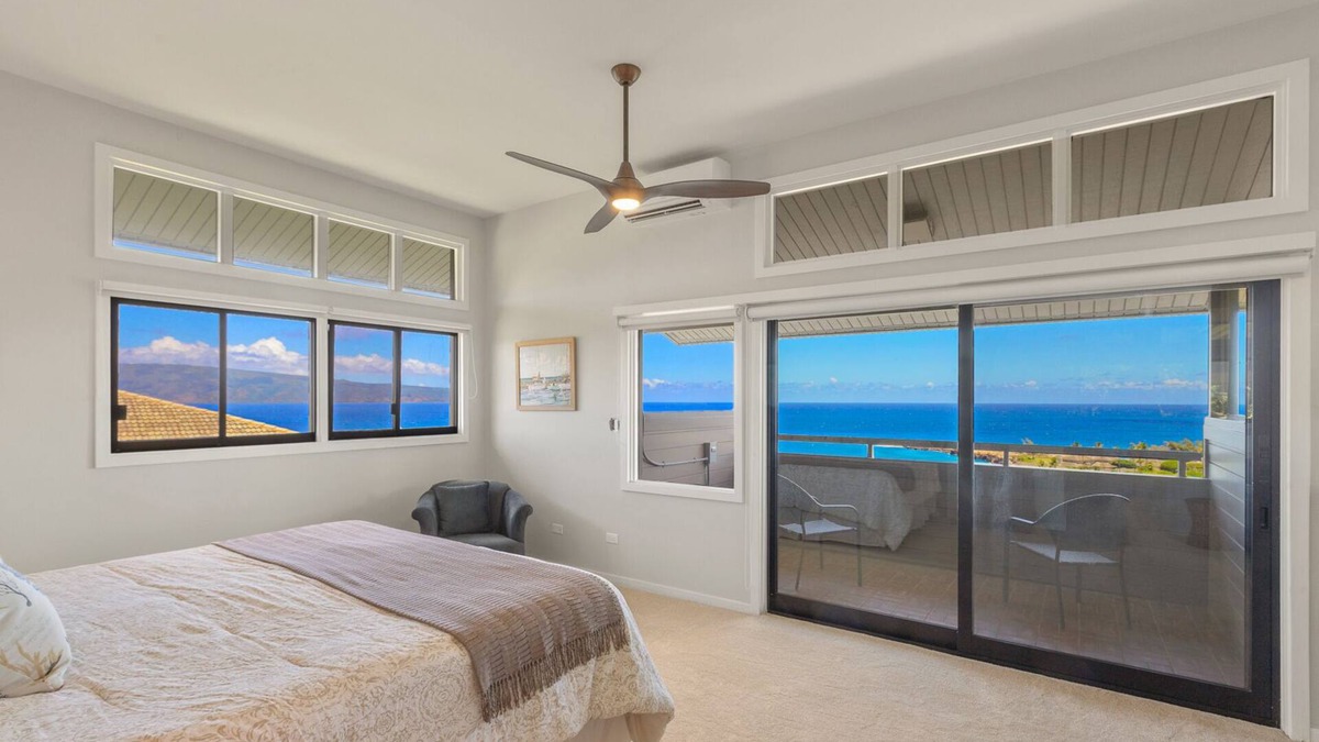 Kapalua Condo | Kapalua Ridge- Immaculate '20 Remodel Top Floor 180 Degree View