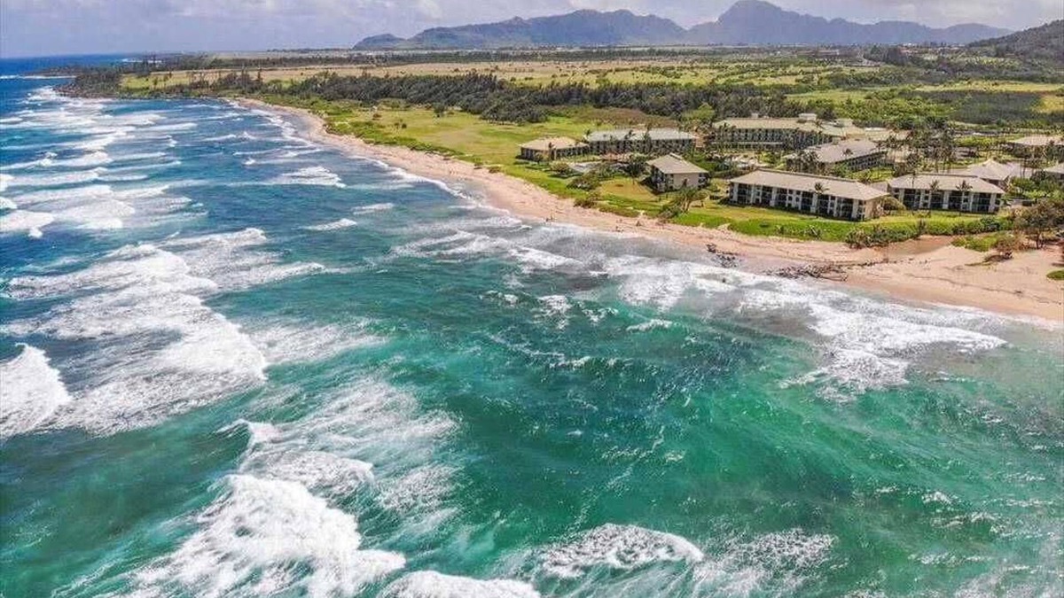 Hanamaulu Condo | Kauai Beach Villas E16 High-End Luxury Ocean View