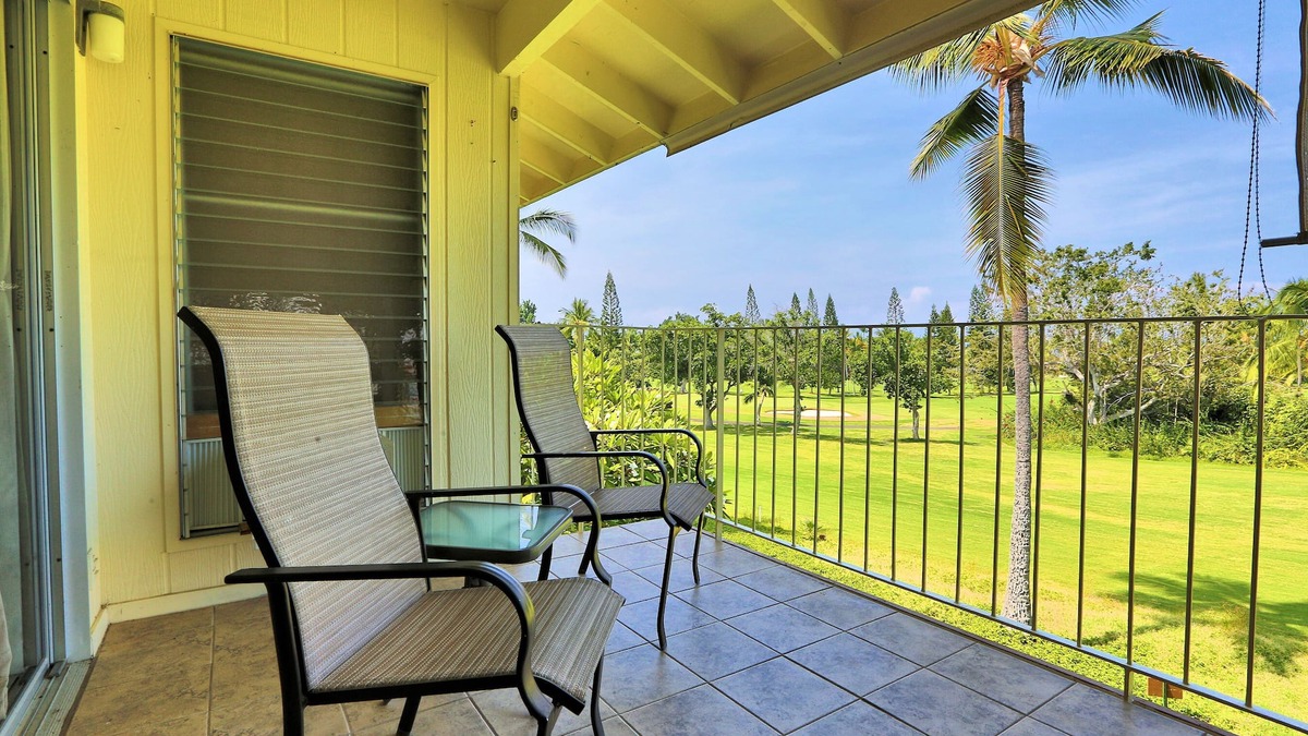 Keauhou Apartment | Keauhou Palena - 2nd floor unit overlooking the golf course KP604