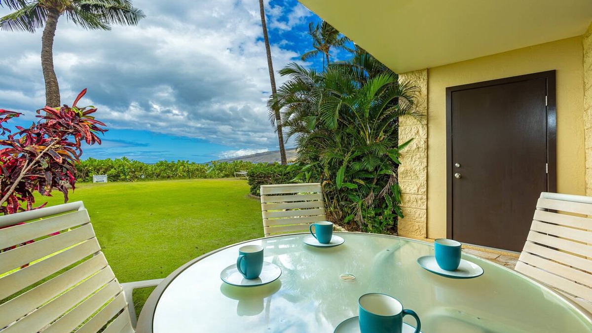 Kihei Condo | Kihei Beach Resort #107: Your Tropical Paradise