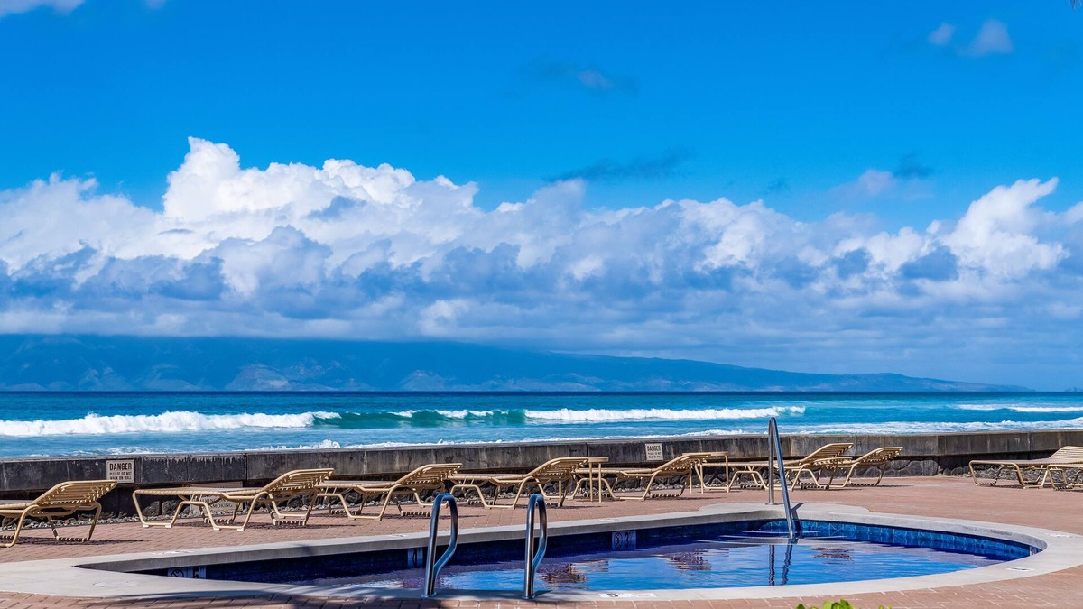 Honokowai Condo | KK 105 Ground Floor Oceanfront Condo in West Maui