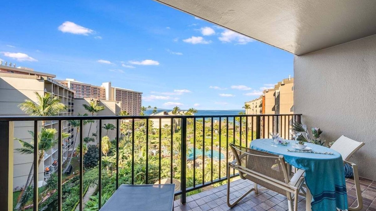 Honokowai Condo | KS 725 2BD in BeachFront Resort w Ocean Views