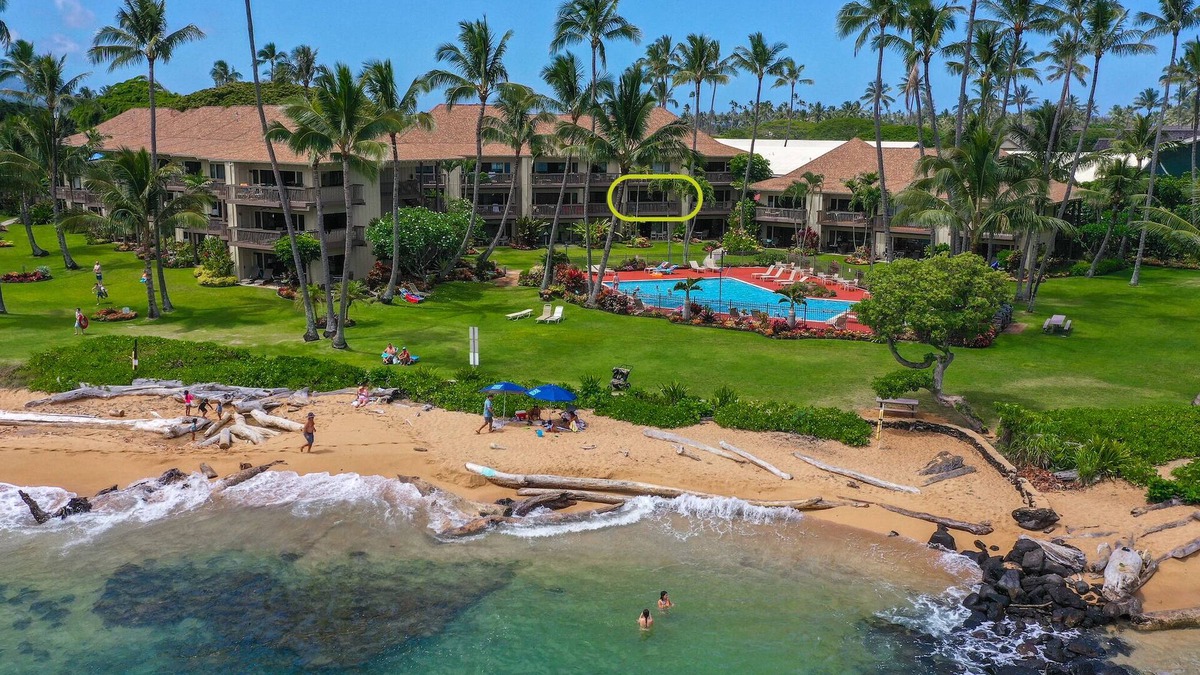 Wailua Condo | Lae Nani #222 - Wailua Beachfront with pool, tennis and amazing ocean views!
