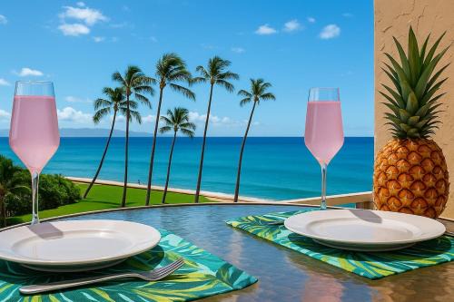 Kahana Apartment | Lahaina Beachfront Oceanview Seaside Retreat SoothingWaves