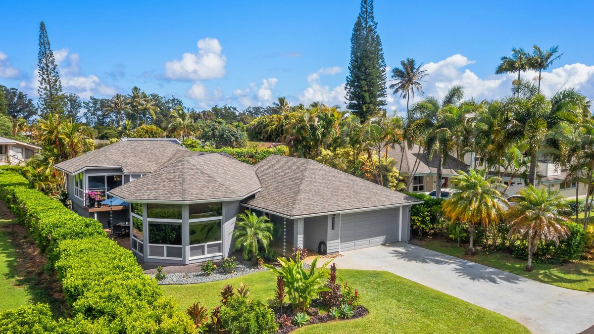 Princeville House | Laule'a 'Ohana Hale - Luxurious 'Ohana home with A/C