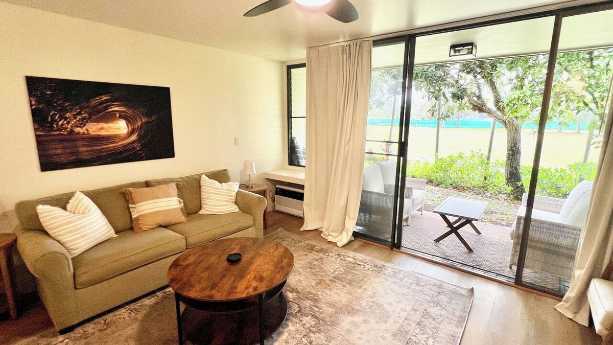 Kahuku House | Luxury Turtle Bay Retreat - 1BR + 2 Baths - Golf Course Views