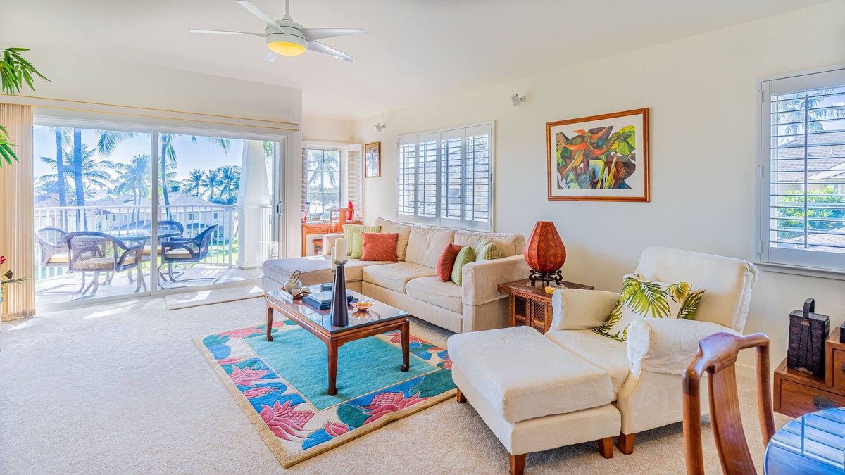Ko Olina Condo | Magnificent OCEANVIEW Kai Lani 2 Bed, 2 Bath Condo with Parking for 2 cars.