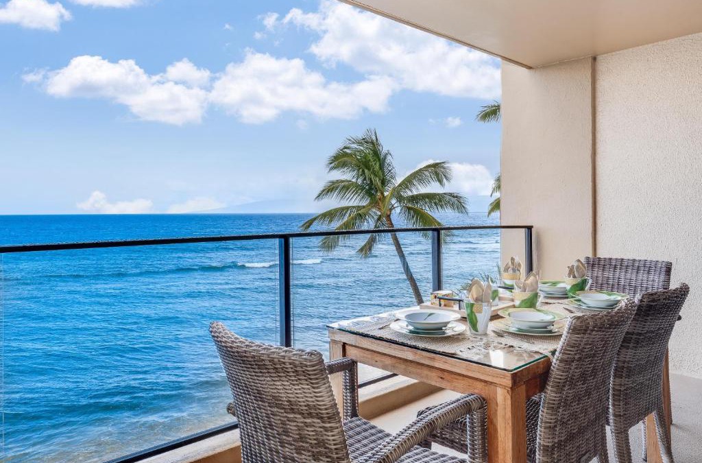 Honokowai House | Mahana 519 · MA 519 Tranquil OceanFront 2BD AC