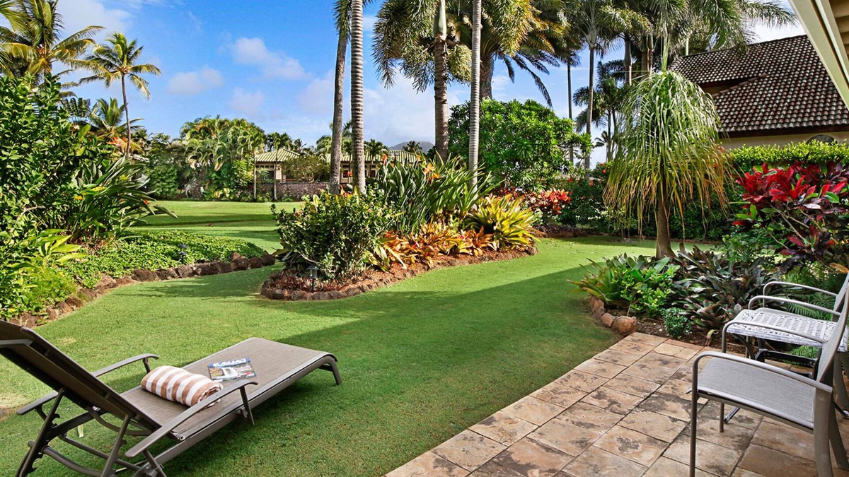 Poipu House | Maikalani at Poipu Kai By Parrish Kauai - quaint cottage for 4 with AC & private