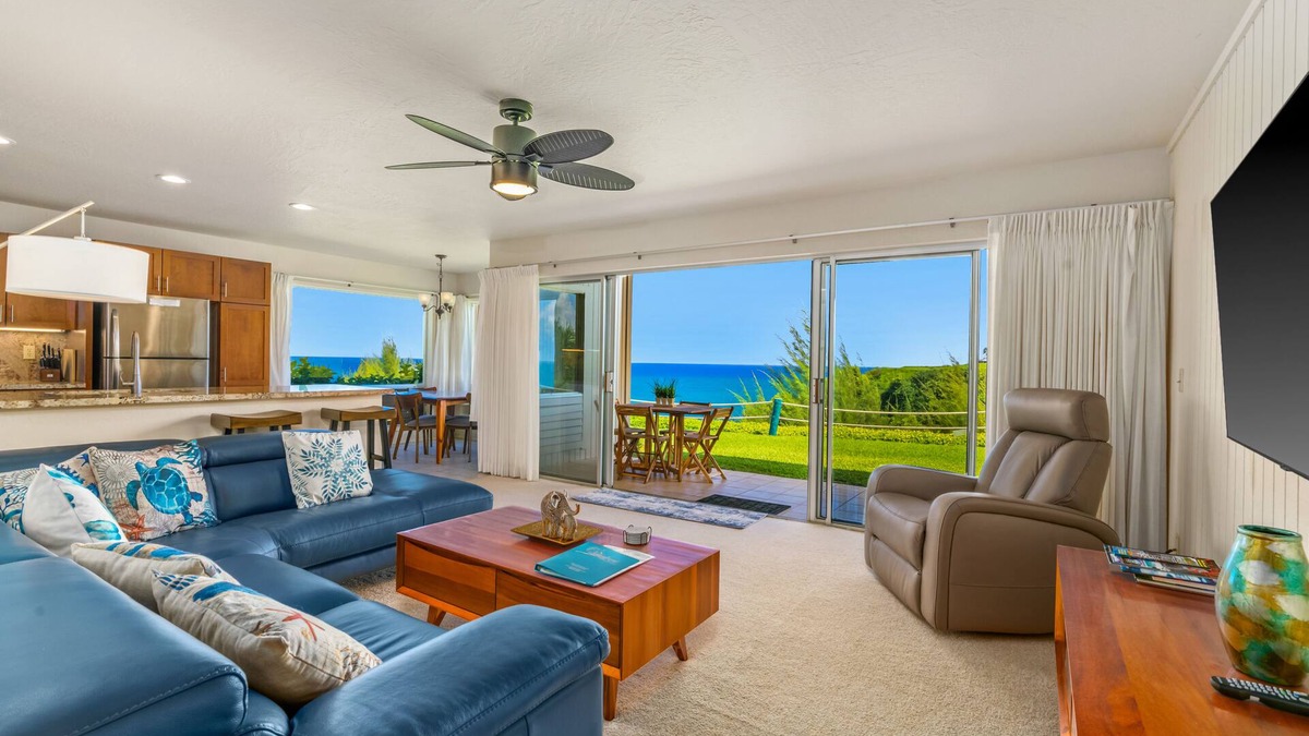 Princeville Condo | Majestic Ocean Views from Pali Ke Kua 127