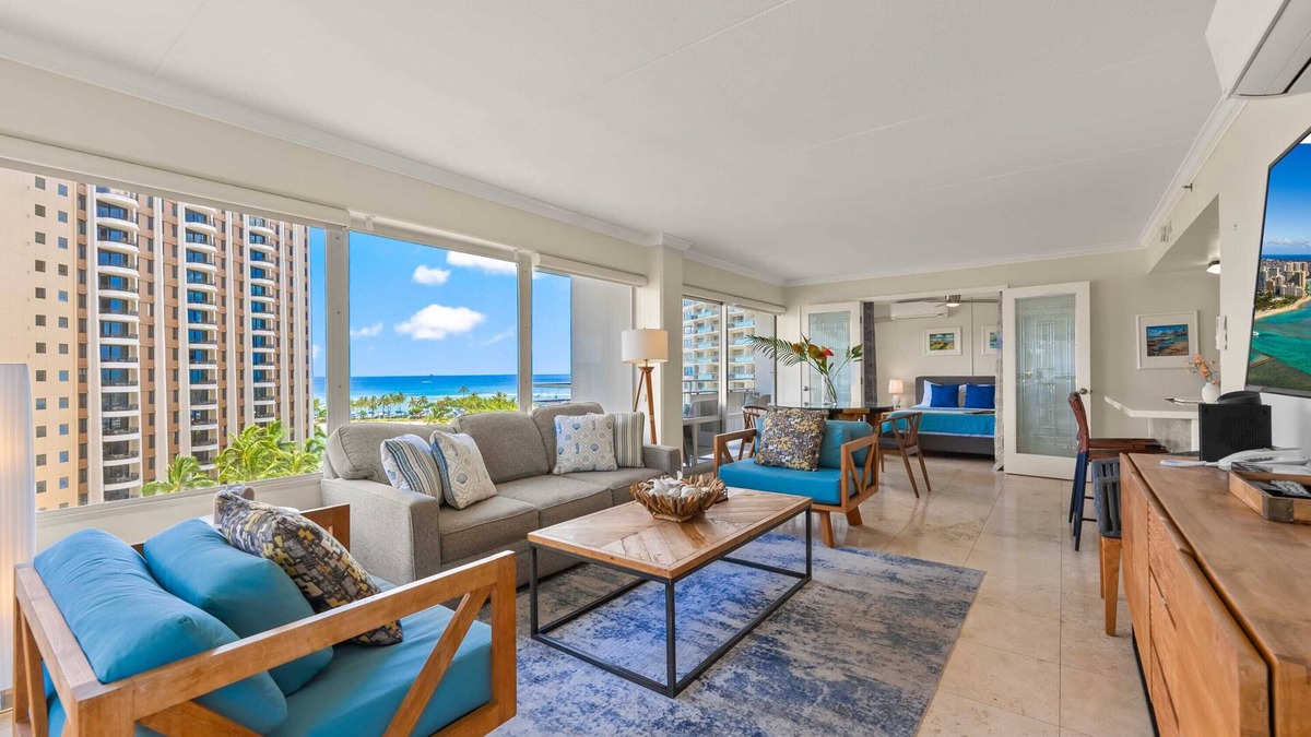 Waikiki Apartment | @ Marbella Lane - Cozy 2BR w/Amazing Ocean Views