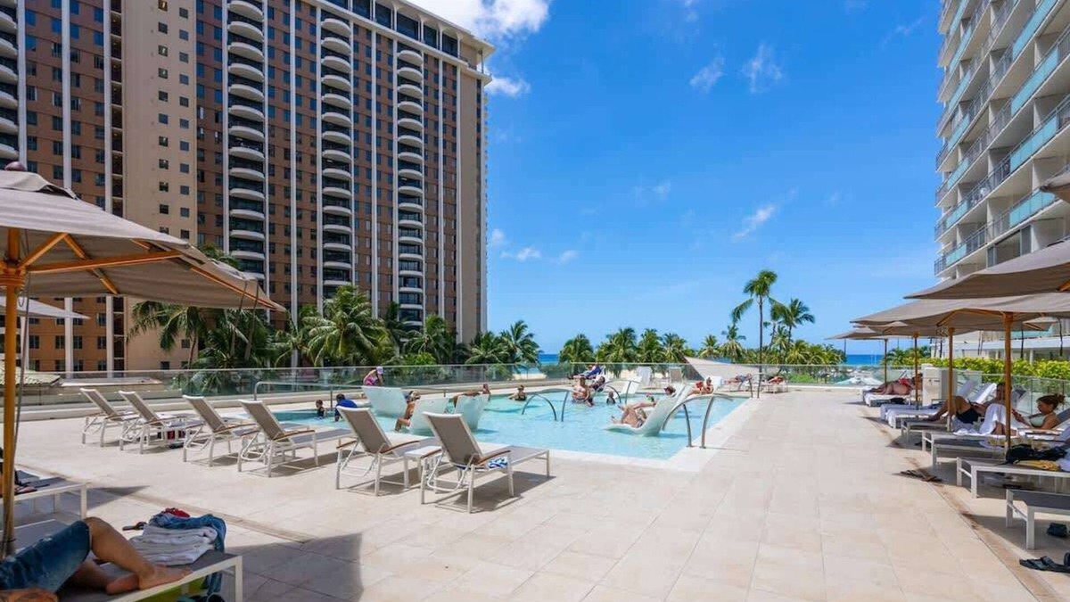 Waikiki Apartment | @ Marbella Lane - Ocean Marina View Ilikai Hotel