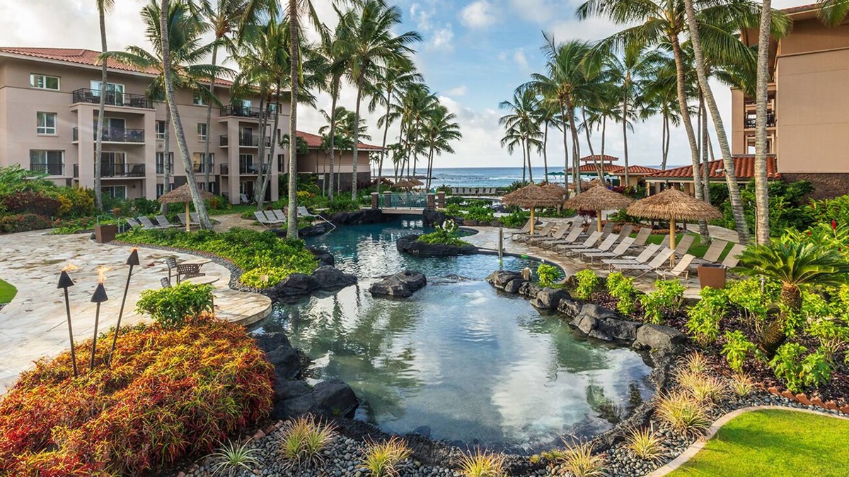 Poipu Condo | Marriott Waiohai Beach Club- beautiful two bedroom villa