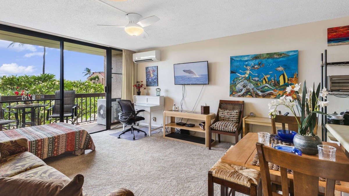 Wailea Condo | Maui Vista 3210 Wonderful unit With New Split AC, Low VO and New Paint and Carpet