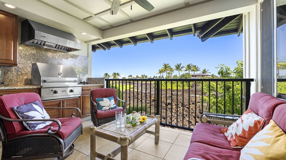 Kamuela Condo | 🏖️Mauna Lani Golf Villas H22 | Golf Course Views + Private Beach Club